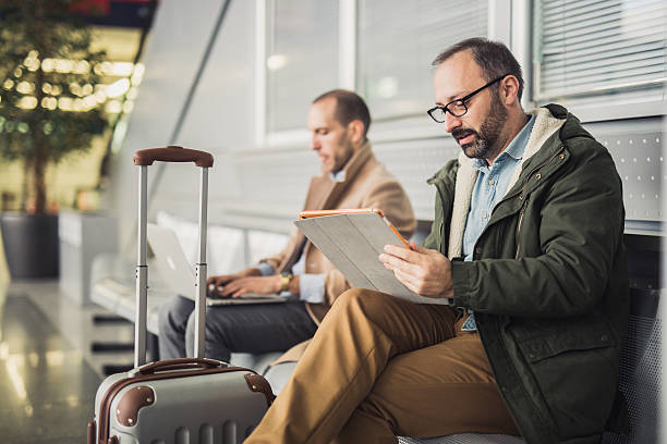 istock People at the airport lounge 629257856