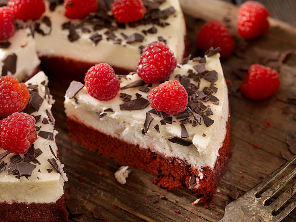 Red Velvet Cheesecake with Fresh Berry's