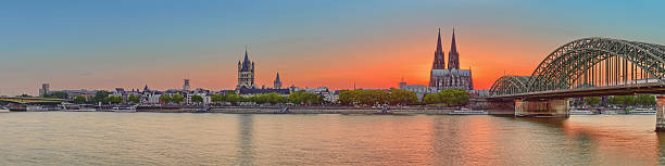 cologne panorama (germany) cologne panorama (germany) koln germany stock pictures, royalty-free photos & images