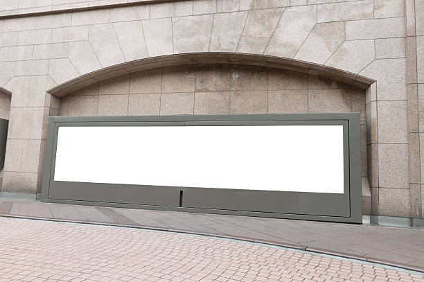 istock Large blank billboard on a street wall 629267934
