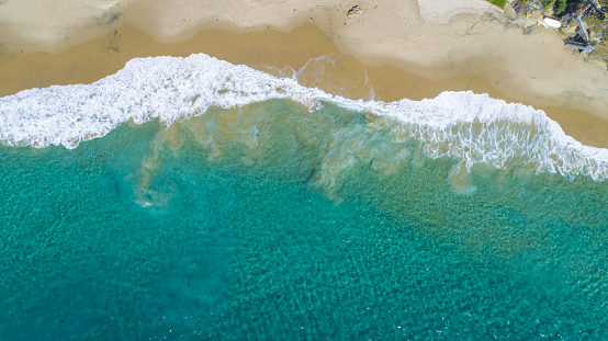 A view of Crescent Bay, Laguna Beach in Southern California