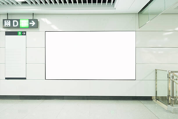 istock big vertical poster on metro station 629277532