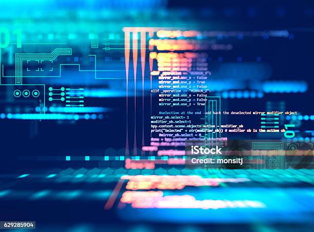 Programmcode Abstrakte Technologie Hintergrund Der Software Deve Stockfoto und mehr Bilder von Software