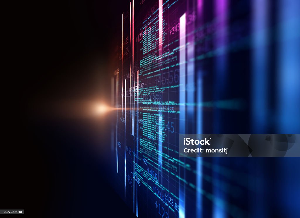 Programming code abstract technology background of software deve Programming code abstract technology background of software developer and  Computer script Technology Stock Photo