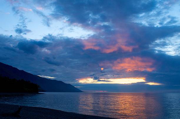 istock the sunset at Lake Baikal in summer 629286928