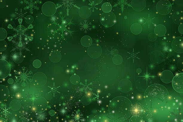 green christmas background - grön färg bildbanksfoton och bilder
