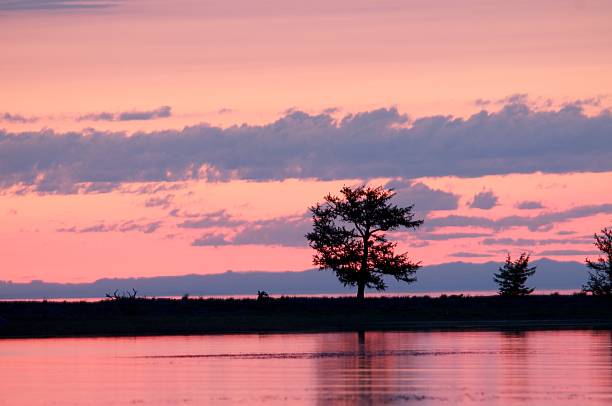istock the sunset at Lake Baikal in summer 629292548