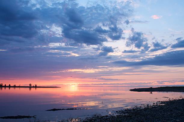 istock the sunset at Lake Baikal in summer 629292750