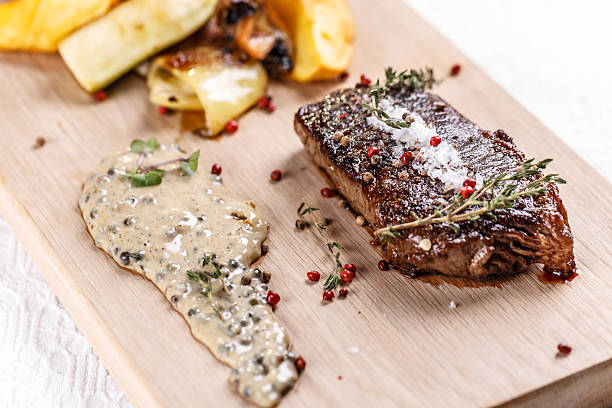 Fresh beef steak