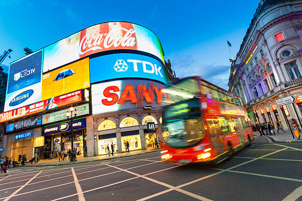 London, Piccadilly Circus stock photo