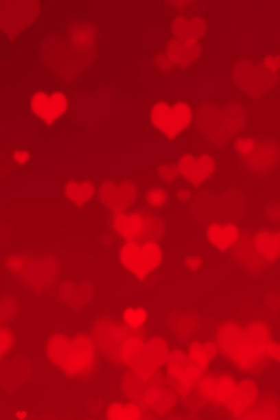 czerwone serce walentynki tło - valentines day hearts flash zdjęcia i obrazy z banku zdjęć