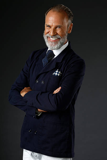 istock Aging with attitude  Bearded senior men   Mediterranean active stylish seniors 629306442