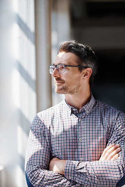 istock Considering his next big step in business 629324212