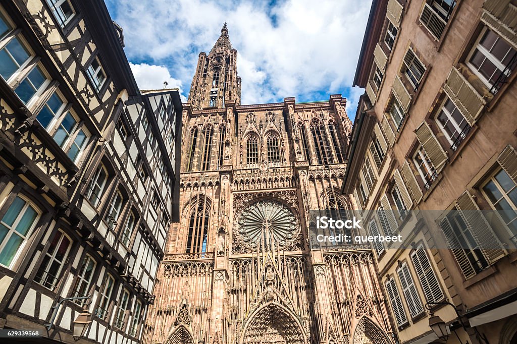 Cathedral de Norte-Dame in Strasbourg Strasbourg Stock Photo