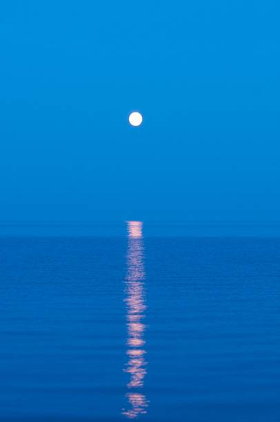 istock moonrise over Lake Baikal 629341158