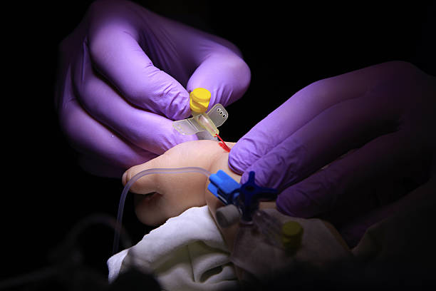 istock Install One of Catheters 629355102
