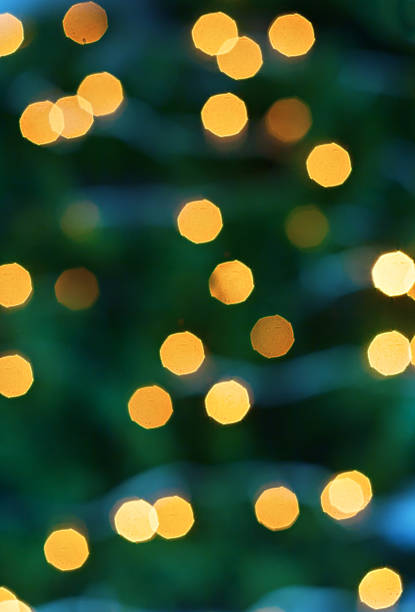 istock Background with Christmas lights with bokeh 629383372