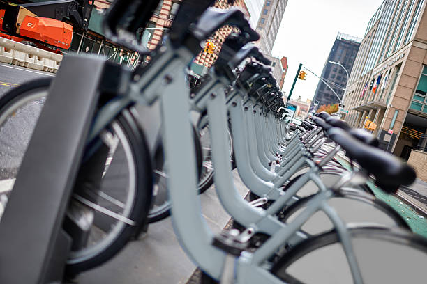 istock Bicycles in the street 629388548