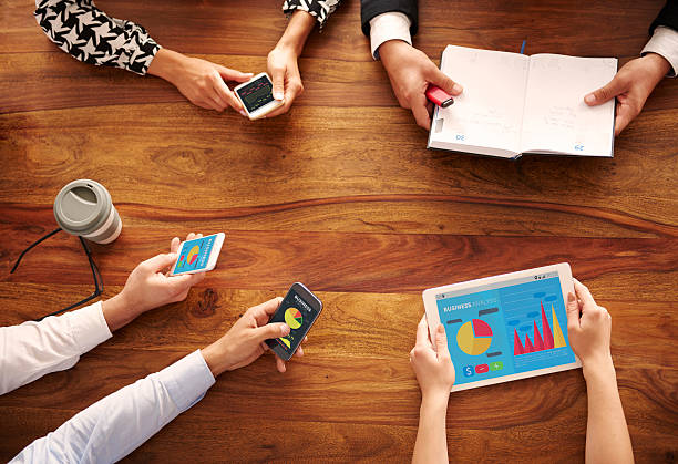 istock Busy day in the company 629390974