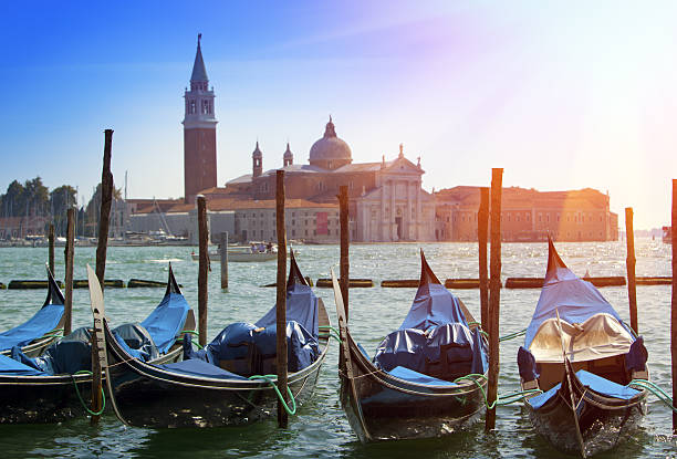 istock Italy. Venice. Gondolas in the Canal Grande 629397402