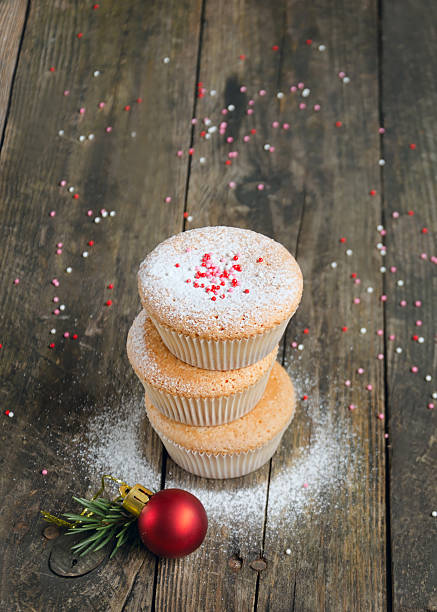 istock Homemade muffins for Christmas 629398182