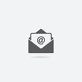 istock Open Letter or Mail Icon 629405784