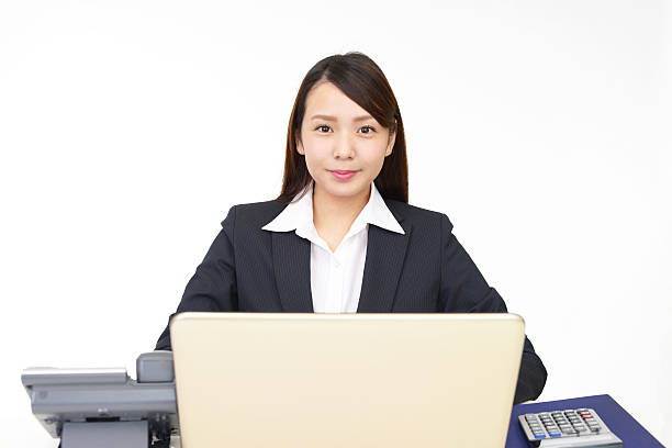 istock Working Asian business woman 629414018