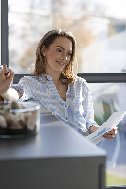 istock Woman in her office 629420176