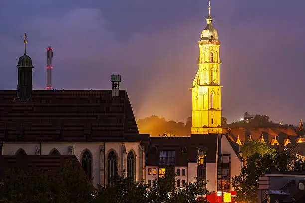 Saint Andrew Church in Braunschweig. Braunschweig, Lower Saxony, Germany.