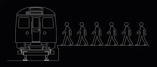 People Using Train Icon Free walking train people luggage group media externalsource png svg ...