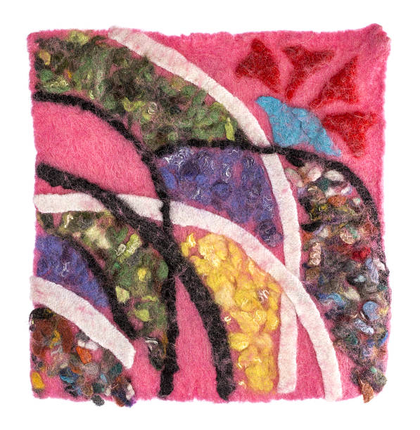 istock The mat of felted wool 629434636