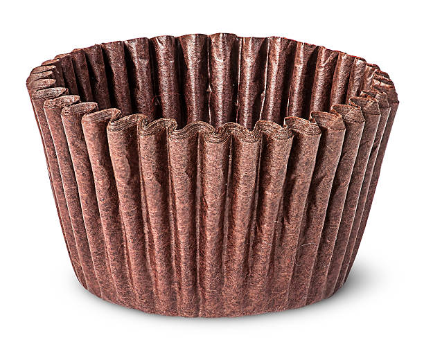 istock Stack of brown paper cups for baking muffins 629434718