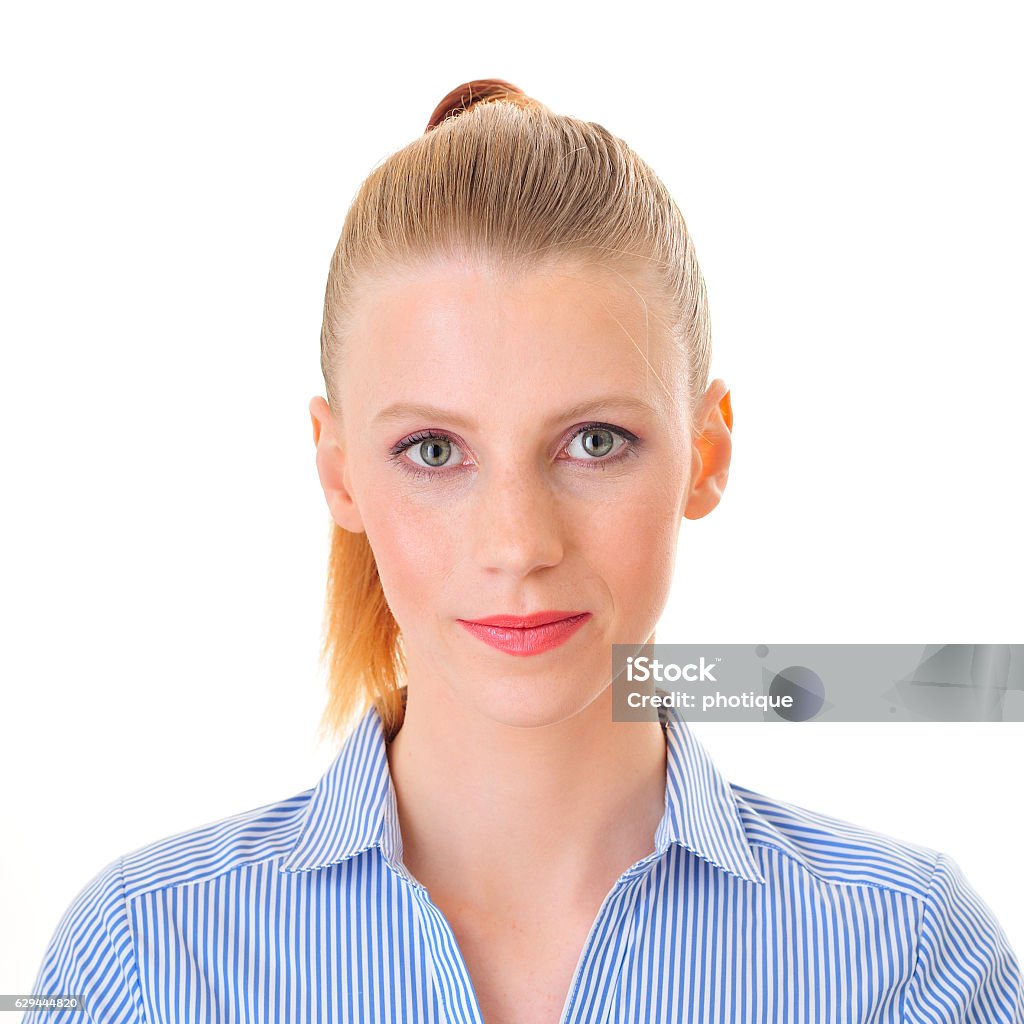businesswoman Portrait of a young businesswoman looking cheerful Adult Stock Photo