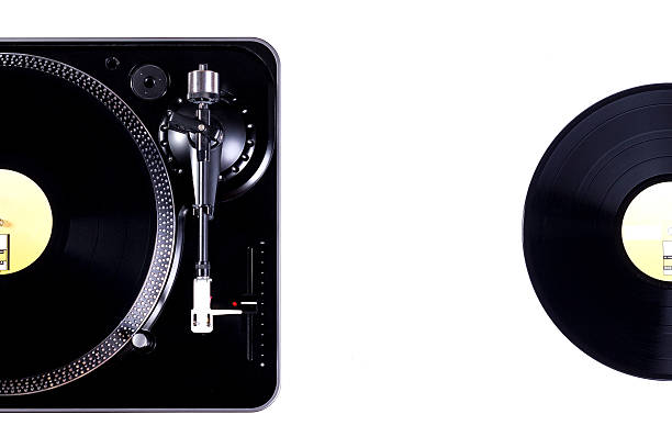istock turntable and vinyl on a white background 629447406