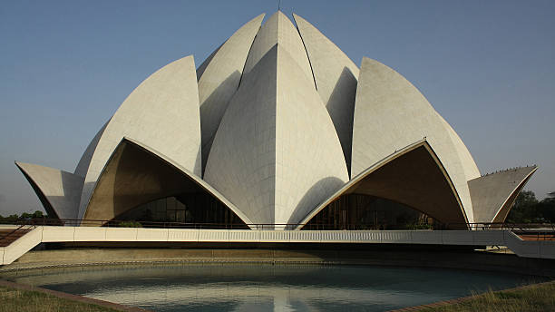 istock Lotus temple, New Delhi 629448098