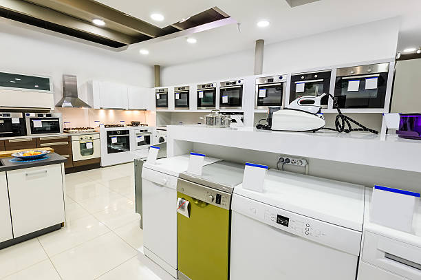 istock Home appliance in the store 629455602