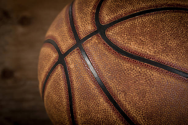 istock Basketball background. Ball on playground. 629457540