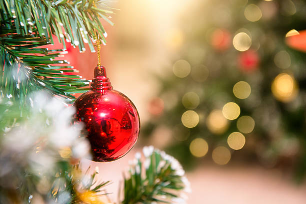 istock Beautiful decorated fireplace and Christmas tree 629483274