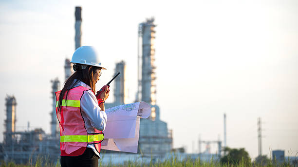 istock The women engineer at power plant, 629495526