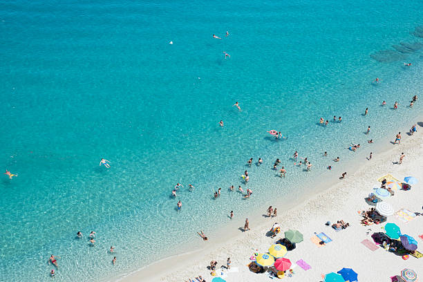 istock Magic beach in Tropea, Calabria, Italy 629516132