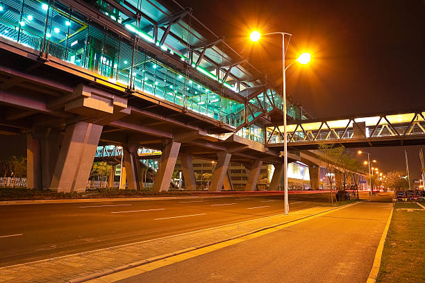 istock City road surface floor with viaduct bridge 629531898