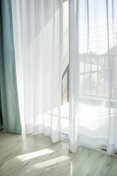 istock Close up of curtain 629532826