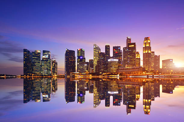 istock Singapore City Skyline 629533856