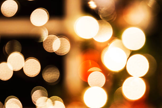 istock Abstract Christmas Holiday Lights 629552132