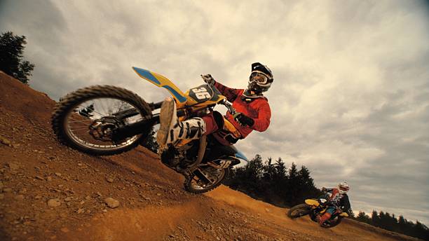 Motorbike riding