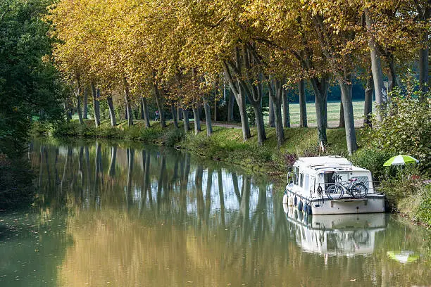 The Canal du Midi , southern France.