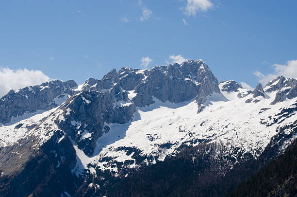 Julian Alps Peaks stock photo