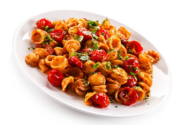 istock Pasta with meat, tomato sauce and parmesan 629558888
