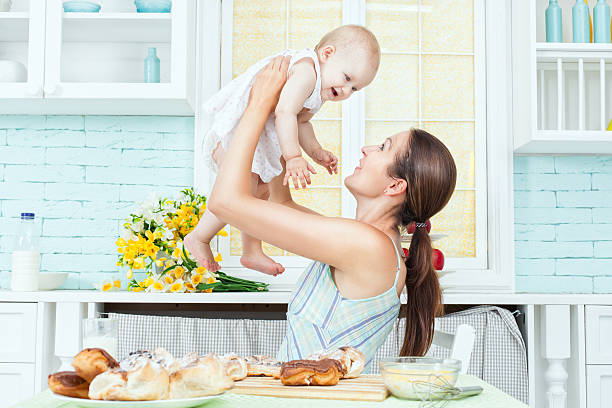 istock Mom and baby. 629567480