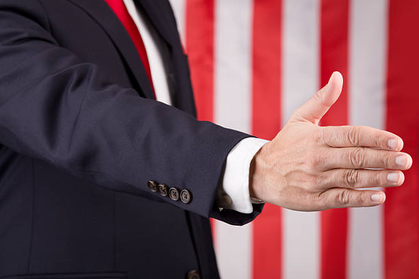 istock American Politician Handshake 629573582